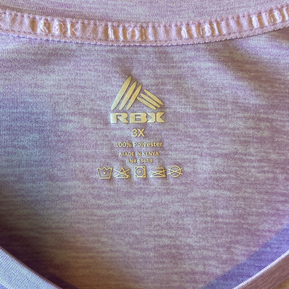 Womens plus size RBX vneck top - Picture 2 of 3
